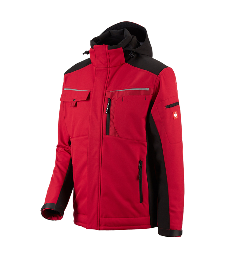 Jacken: Softshelljacke e.s.motion + rot/schwarz 2
