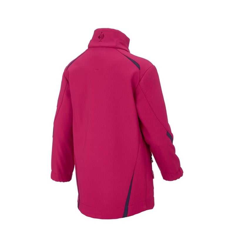 Jacken: Softshelljacke e.s.motion 2020, Kinder + beere/dunkelblau 1