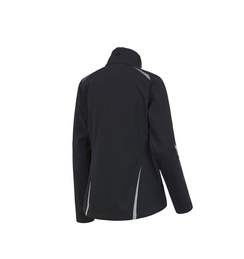 Jacken: Softshelljacke e.s.motion 2020, Damen + schwarz/platin 5