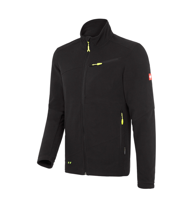 Jacken: Fleece Jacke e.s.motion 2020 + schwarz 2