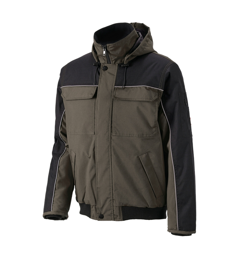 Jacken: Pilotenjacke e.s.image + oliv/schwarz 2