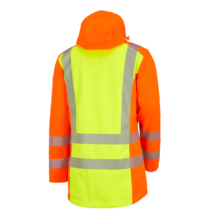 Jacken: Warnschutz Funktions Parka e.s.motion 2020 + warngelb/warnorange 3