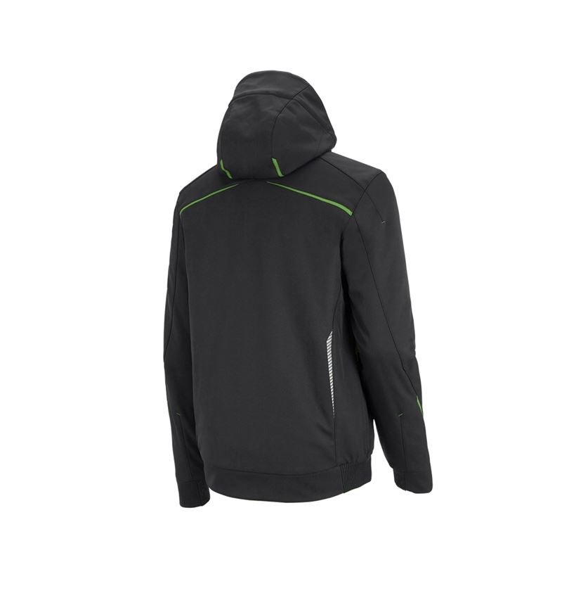 Jacken: Winter Softshelljacke e.s.motion 2020, Herren + schwarz/seegrün 5