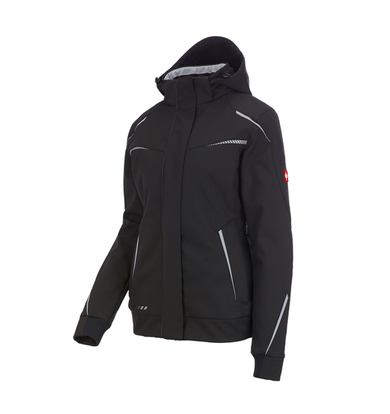 Jacken: Winter Softshelljacke e.s.motion 2020, Damen + schwarz/platin 7