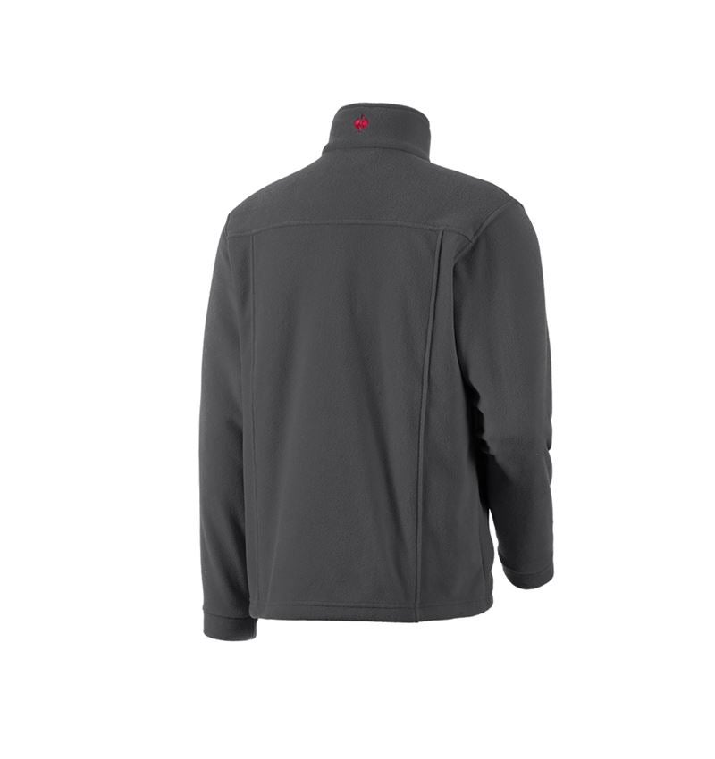 Jacken: Fleecejacke e.s.classic + anthrazit 5