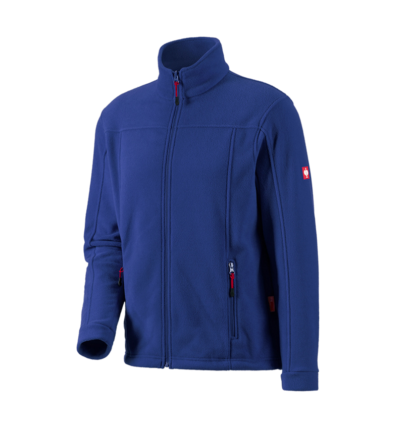 Jacken: Fleecejacke e.s.classic + kornblau 1