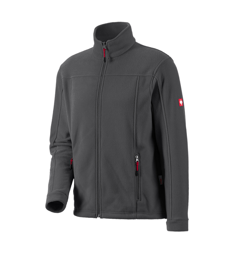 Jacken: Fleecejacke e.s.classic + anthrazit 4