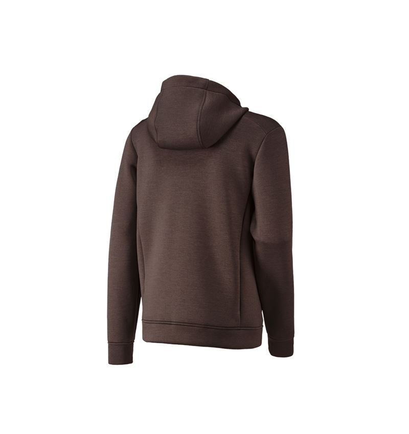 Jacken: Kapuzenjacke climafoam e.s.dynashield + kastanie melange 3