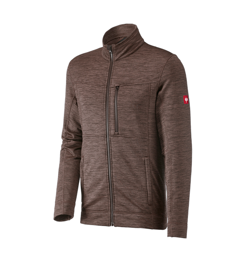 Jacken: Jacke isocell e.s.dynashield + kastanie melange 5