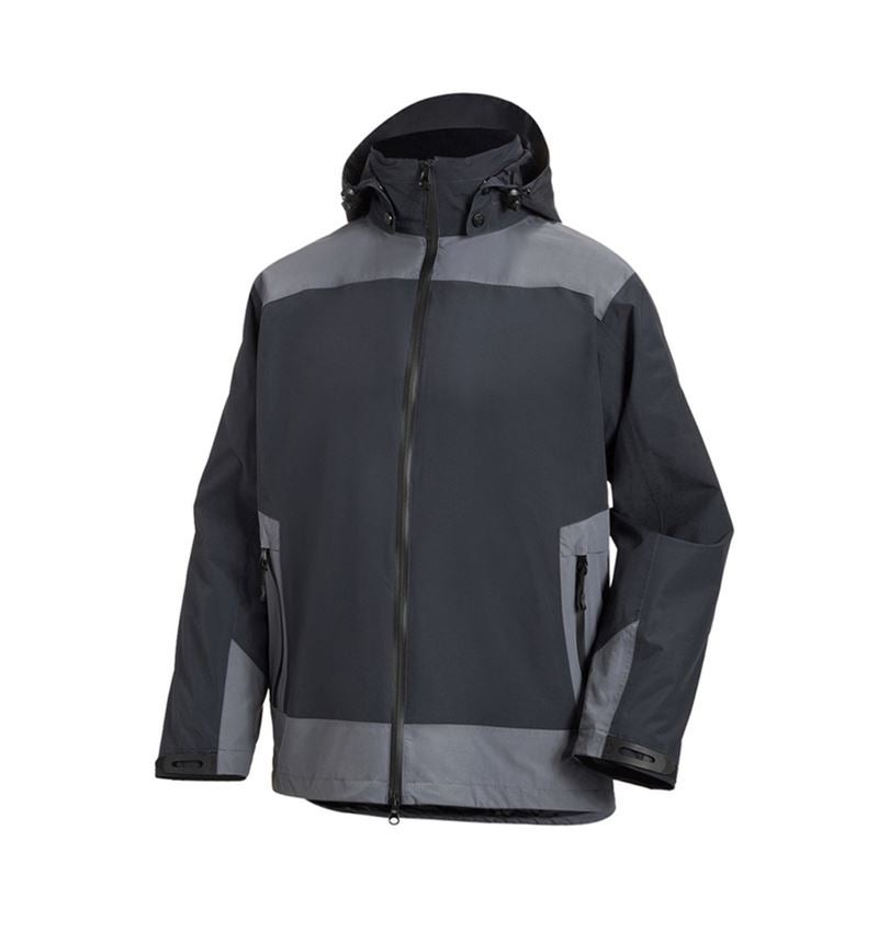Jacken: e.s. 3 in 1 Funktionsjacke, Herren + graphit/zement 3