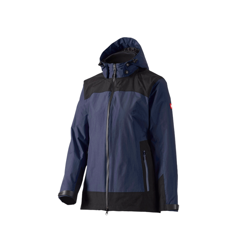 Jacken: e.s. 3 in 1 Damen Funktionsjacke + dunkelblau/schwarz