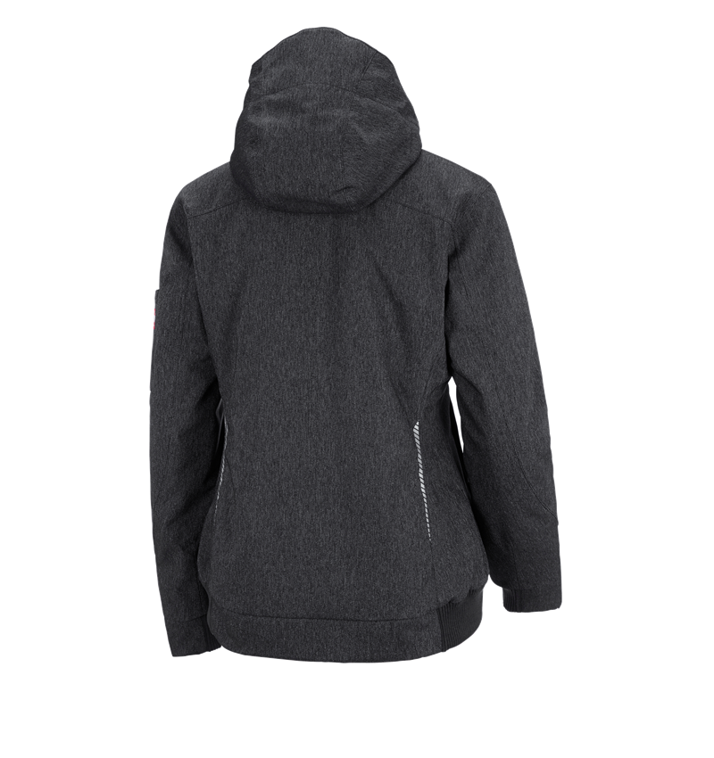 Kälte: Winter Funktions-Pilotenjacke e.s.motion denim,Da + graphit 1