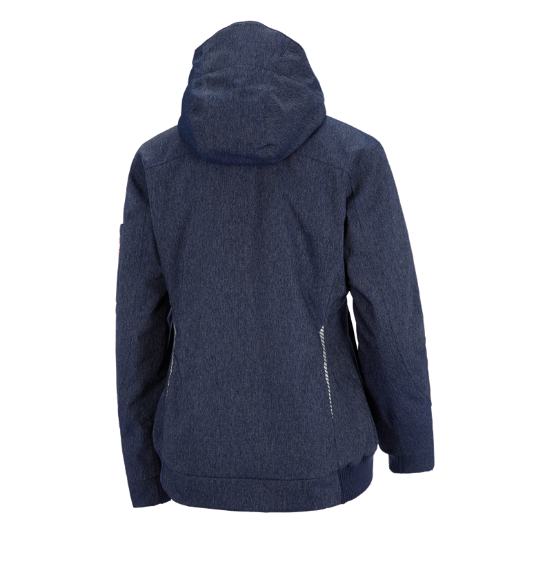 Winterjacken: Winter Funktions-Pilotenjacke e.s.motion denim,Da + indigo 3