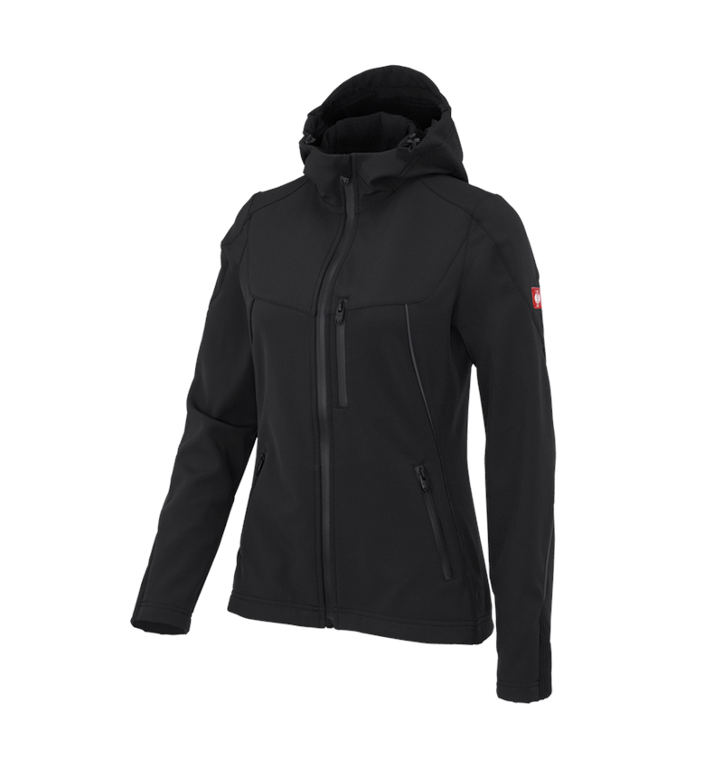 Themen: Softshelljacke e.s.vision, Damen + schwarz 2