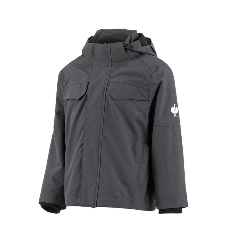 Jacken: Regenjacke e.s.concrete, Kinder + anthrazit 2