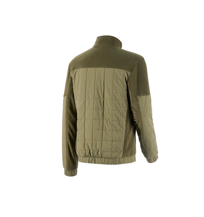 Themen: Hybrid Fleecejacke e.s.concrete + schlammgrün/stipagrün 3