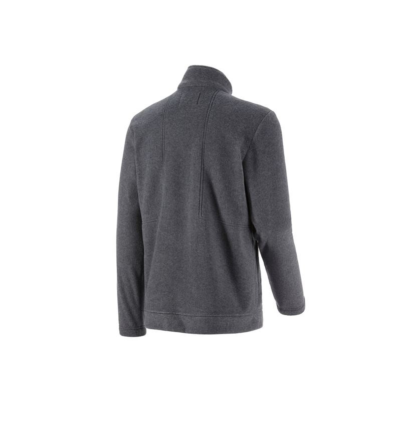 Jacken: Fleecejacke e.s.vintage + schwarz melange 3