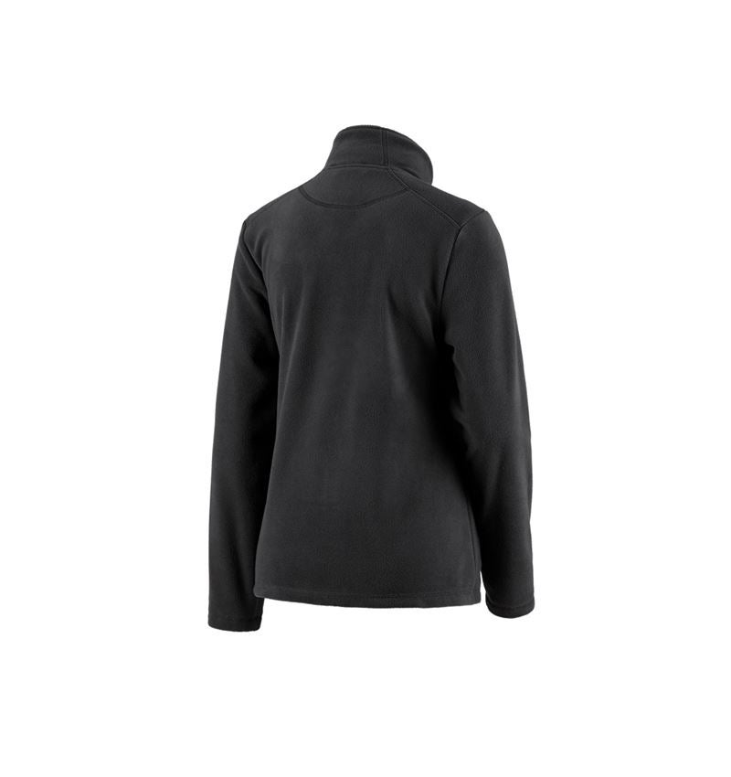Jacken: e.s. Fleecejacke CI, Damen + schwarz 3