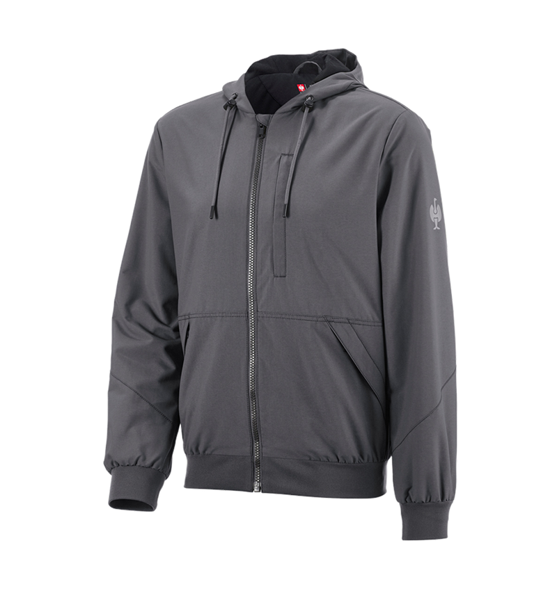 Themen: Kapuzenjacke e.s.iconic + carbongrau 4
