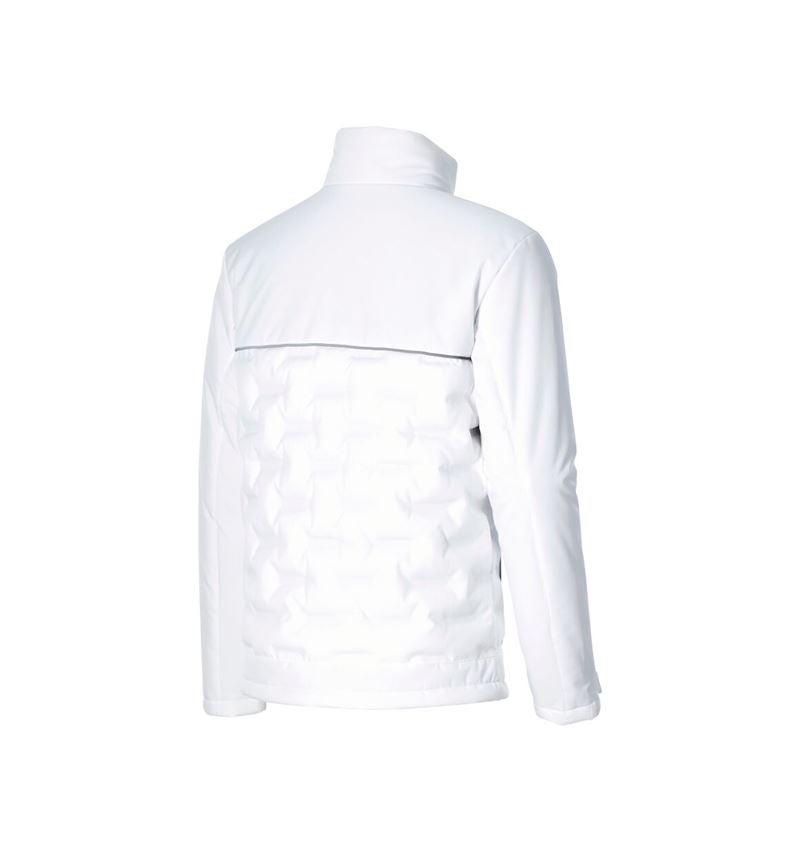Arbeitsjacken: Winterjacke Padded e.s.line.core + weiß/platin 6