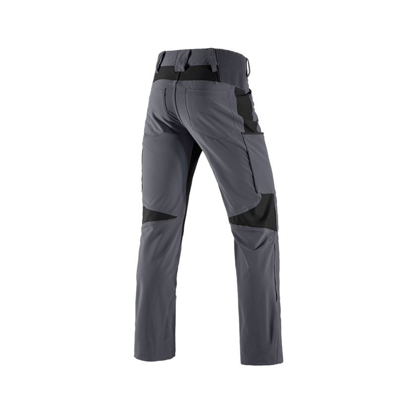 Hosen: Cargohose e.s.vision stretch, Herren + grau/schwarz 6