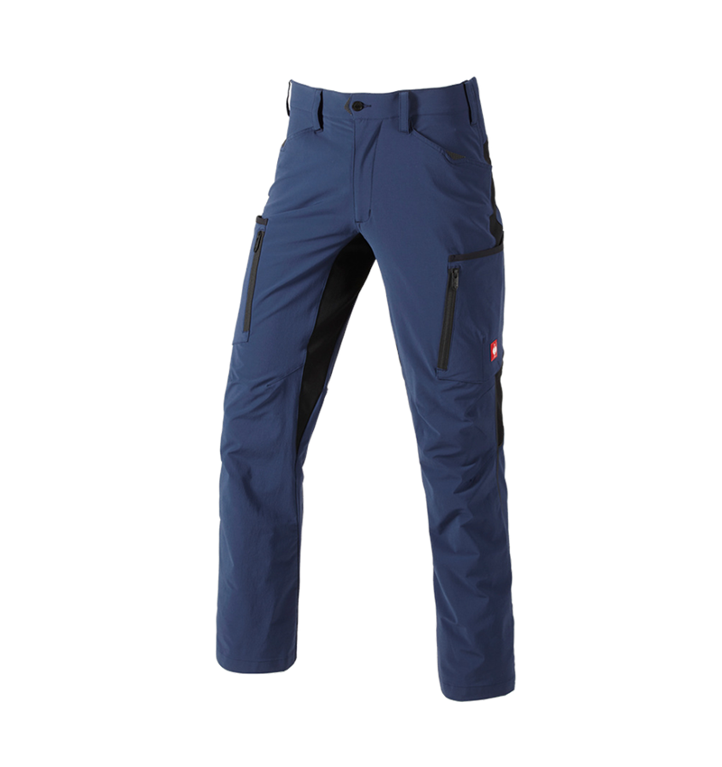 Hosen: Cargohose e.s.vision stretch, Herren + tiefblau 2