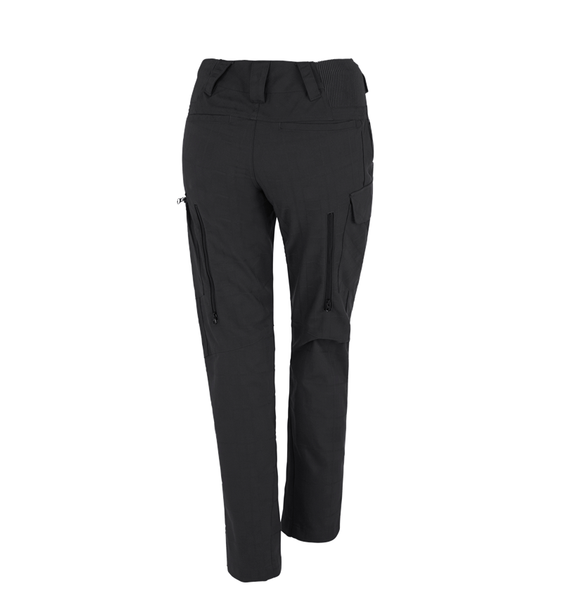 Hosen: e.s. Berufshose pocket, Damen + schwarz 3