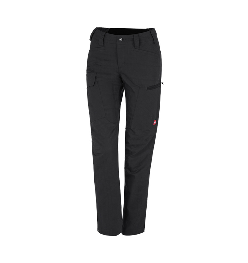 Hosen: e.s. Berufshose pocket, Damen + schwarz 2