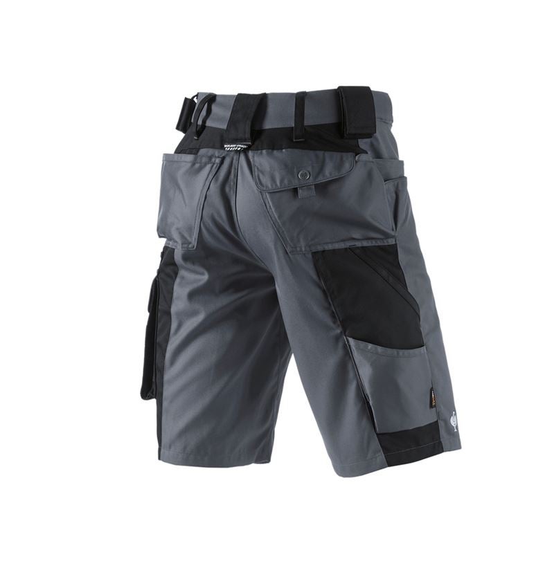 Hosen: Short e.s.motion + grau/schwarz 3