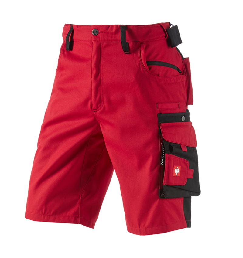 Hosen: Short e.s.motion + rot/schwarz 2