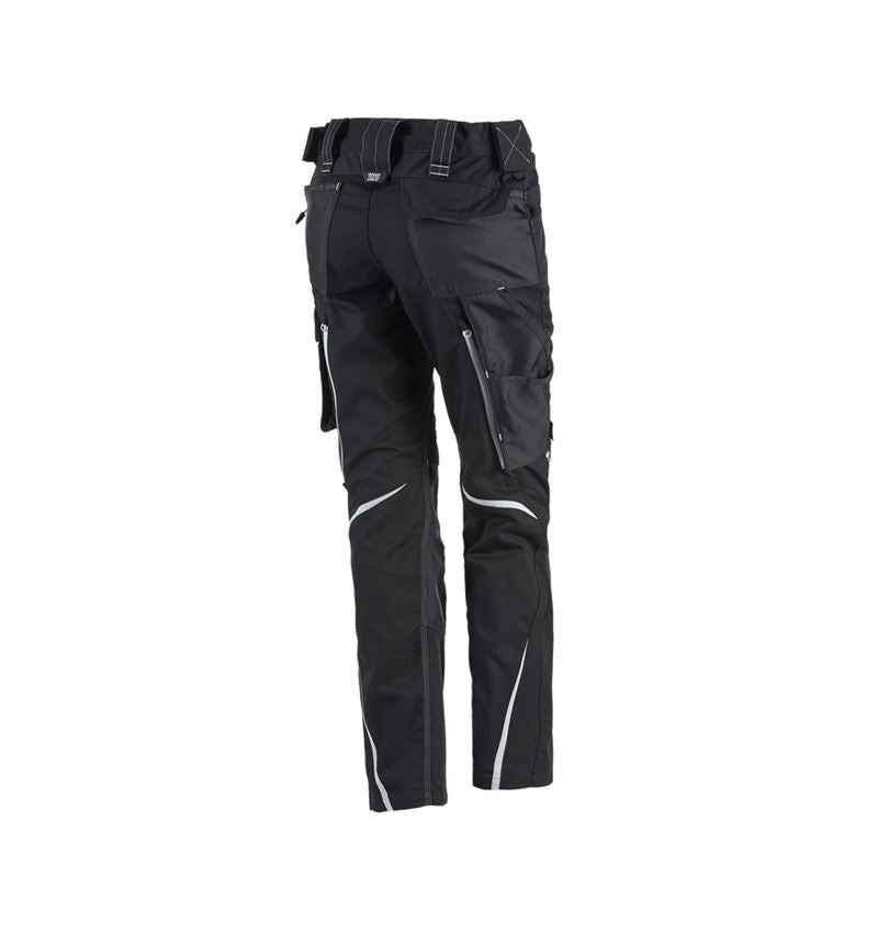 Hosen: Damenhose e.s.motion 2020 Winter + schwarz/platin 7