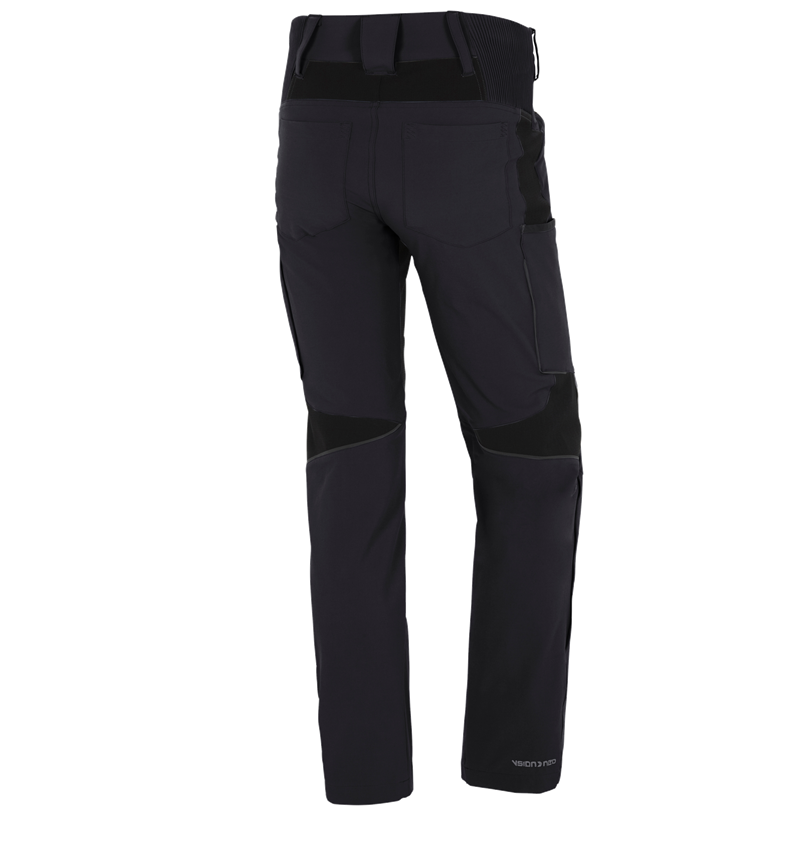 Hosen: Winter Cargohose e.s.vision stretch, Herren + schwarz 3