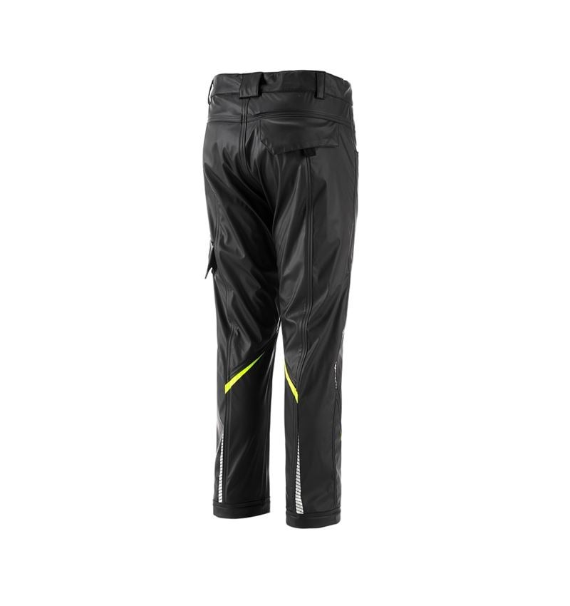 Themen: Regenbundhose e.s.motion 2020 superflex,Kinder + schwarz/warngelb/warnorange 2