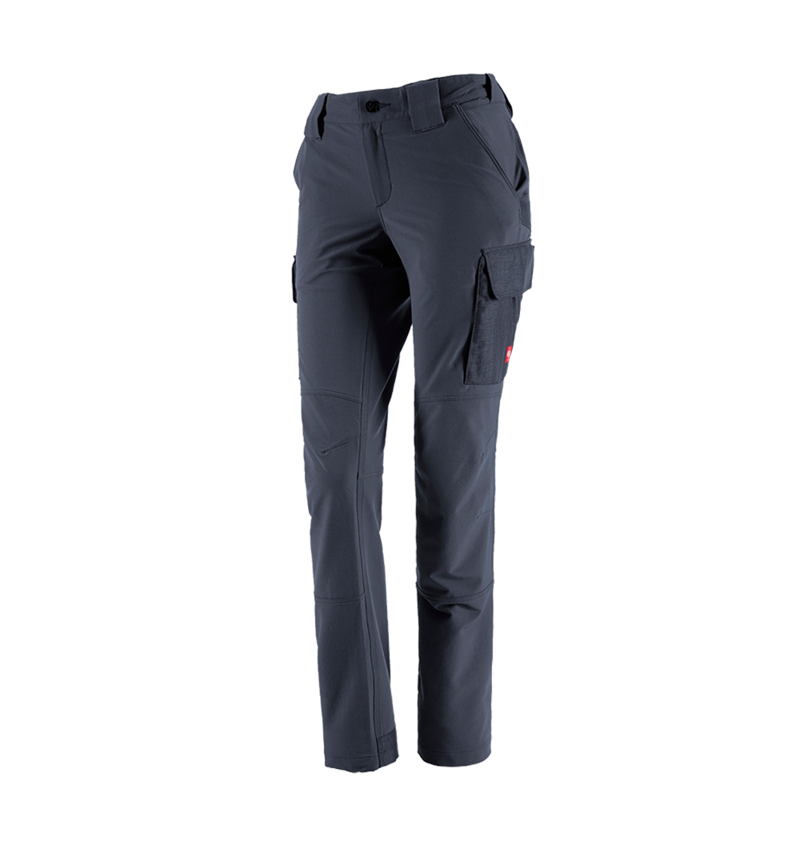 Hosen: Funktions Cargohose e.s.dynashield solid, Damen + pazifik 4