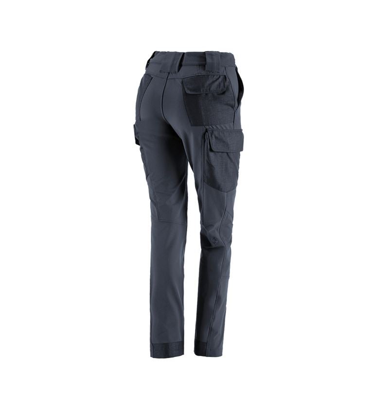 Hosen: Funktions Cargohose e.s.dynashield solid, Damen + pazifik 5