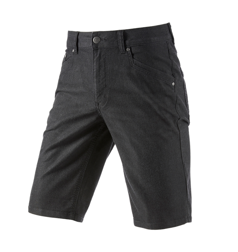 Hosen: 5-Pocket-Short e.s.vintage + schwarz 2