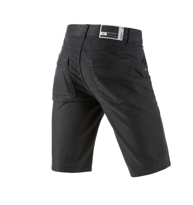 Hosen: 5-Pocket-Short e.s.vintage + schwarz 3