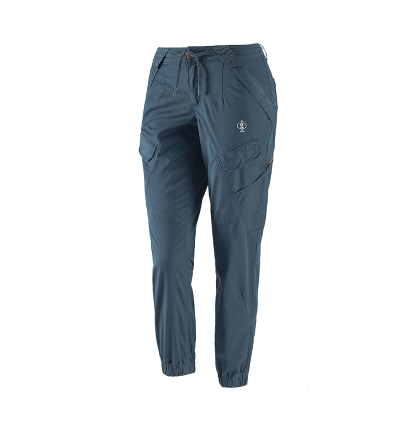 Hosen: Cargohose e.s. ventura vintage, Damen + eisenblau 2
