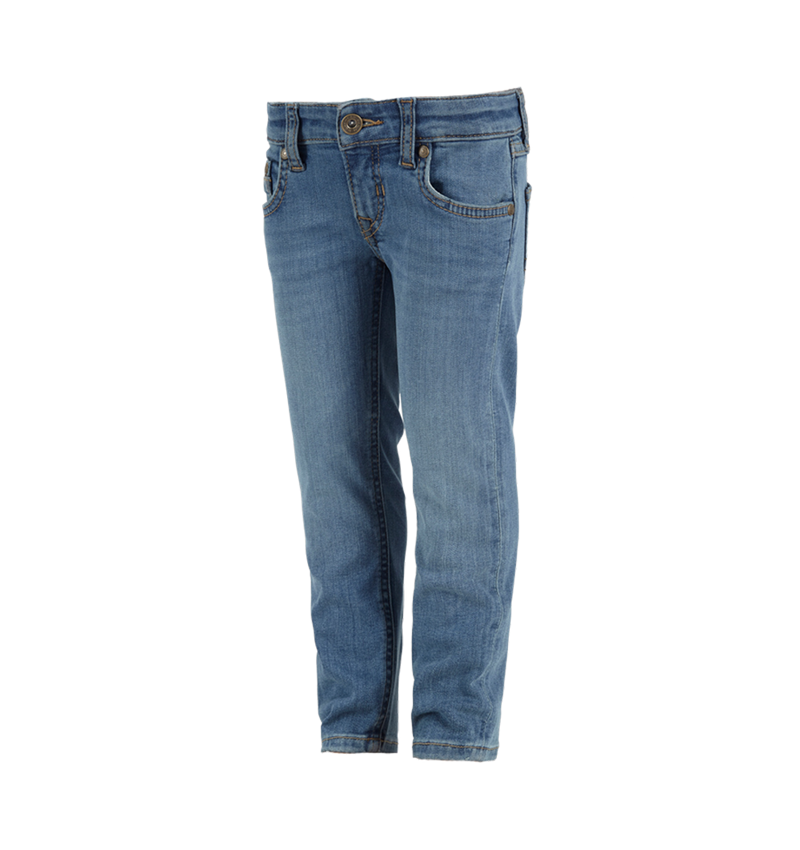Hosen: e.s. 5-Pocket-Stretch-Jeans, Kinder + stonewashed 2