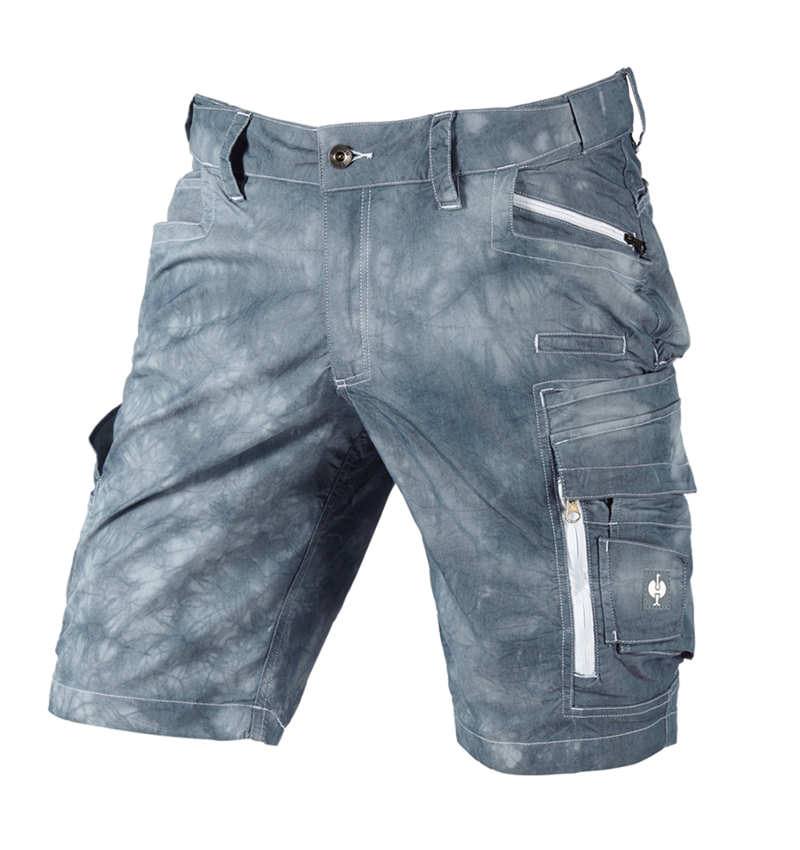 Hosen: Cargoshort e.s.motion ten Sommer + rauchblau vintage 2