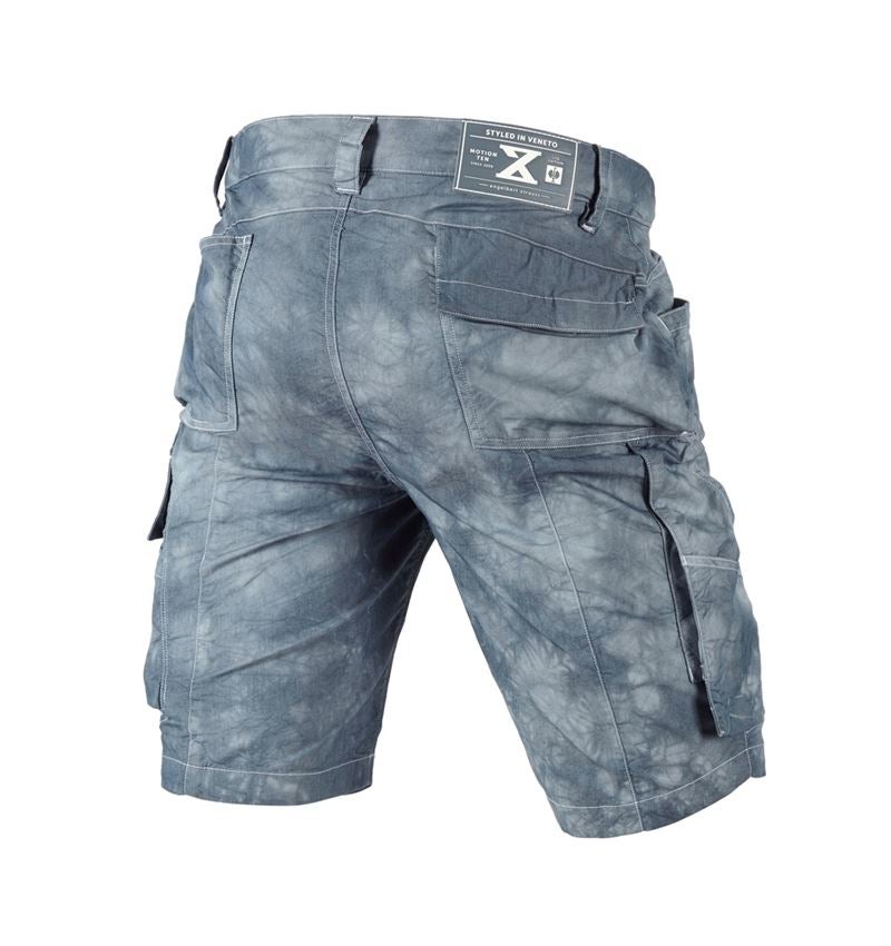Hosen: Cargoshort e.s.motion ten Sommer + rauchblau vintage 3