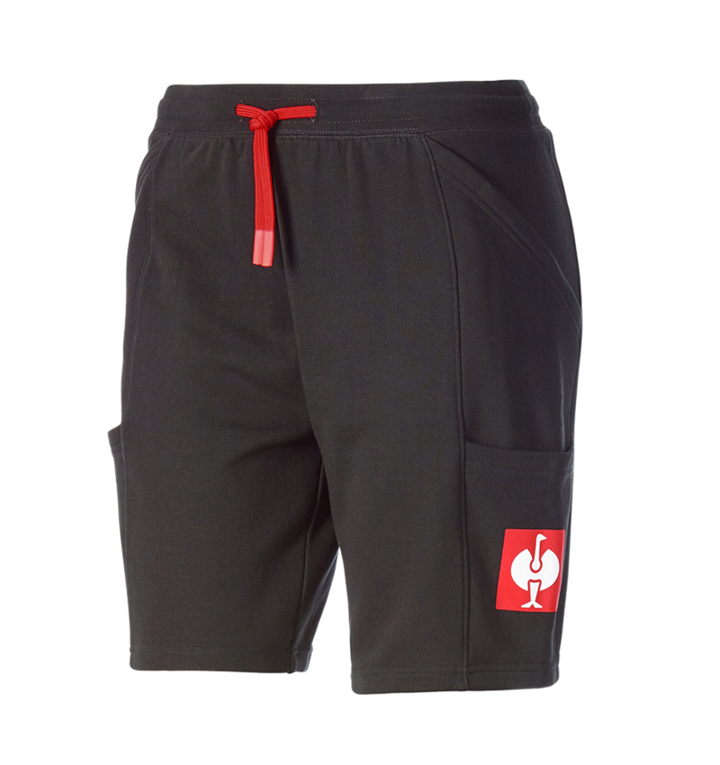 Kollaborationen: Super Mario Sweatshorts, Damen + schwarz