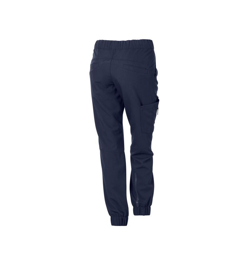 Hosen: Multi-Pocket Hose e.s.avida, Damen + dunkelblau 5