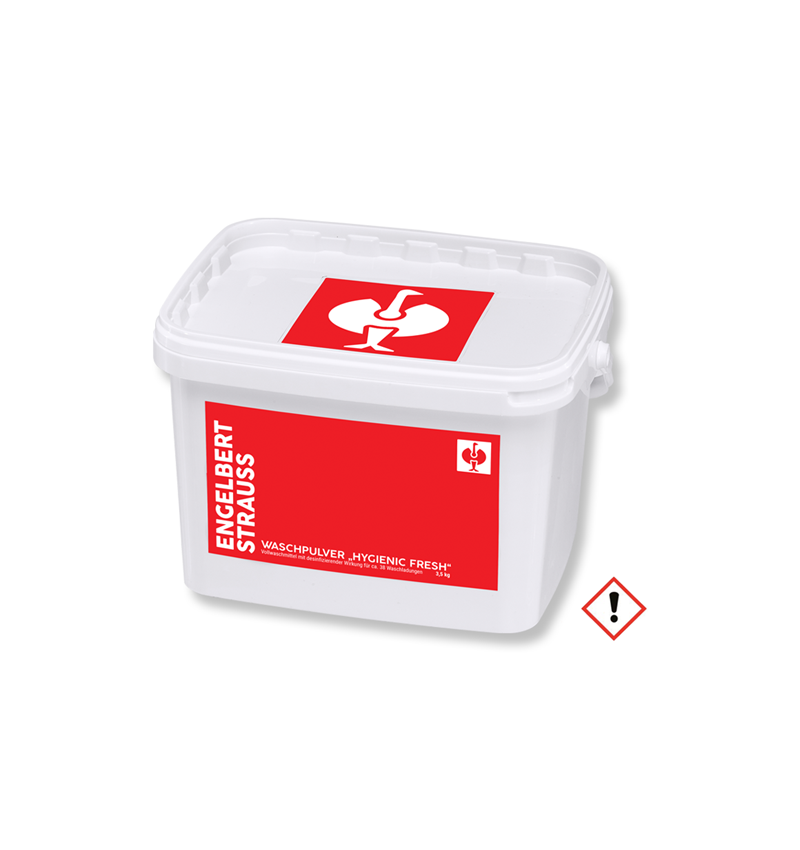 Accessoires: e.s. Waschpulver hygienic fresh
