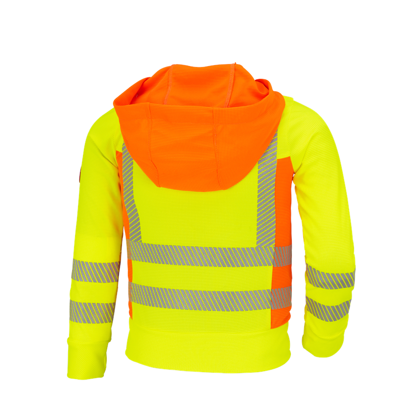 Themen: Warnschutz Funk.Kapuzen Jacke e.s.motion 2020, K. + warngelb/warnorange 5