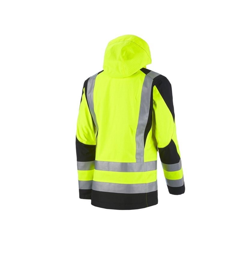 Jacken: e.s. Wetterschutzjacke multinorm high-vis + warngelb/schwarz 3