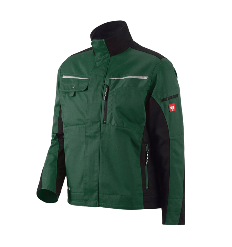 Jacken: Bundjacke e.s.motion + grün/schwarz 2