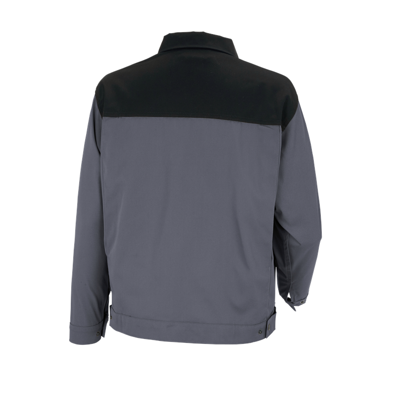 Jacken: STONEKIT Berufsjacke Odense + grau/schwarz 1