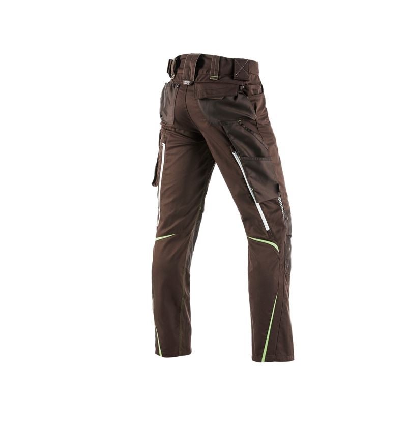 Hosen: Bundhose e.s.motion 2020 Winter, Herren + kastanie/seegrün 3