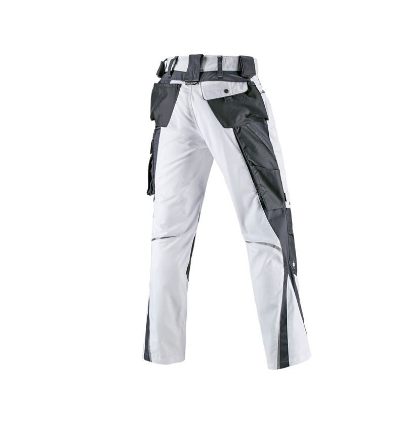 Hosen: Bundhose e.s.motion Winter + weiß/grau 3